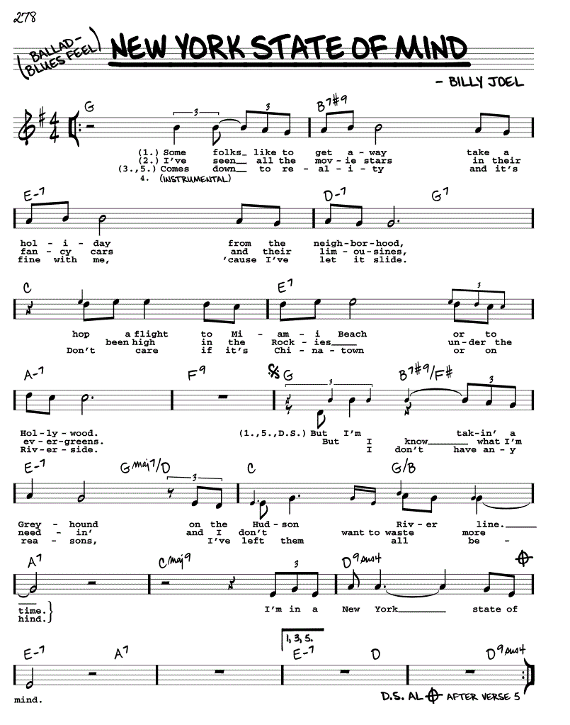 Sheet Music